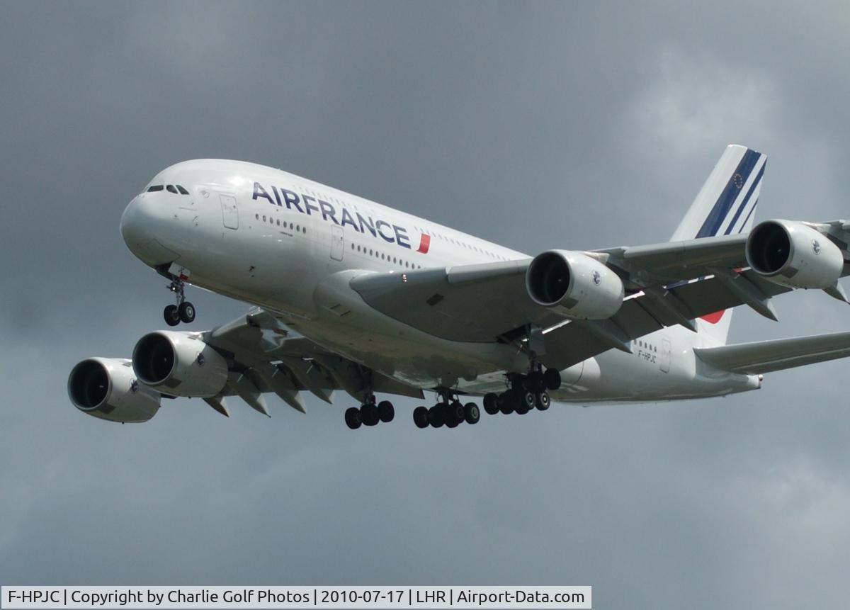 F-HPJC, 2009 Airbus A380-861 C/N 043, London-Heathrow, July 17, 2010