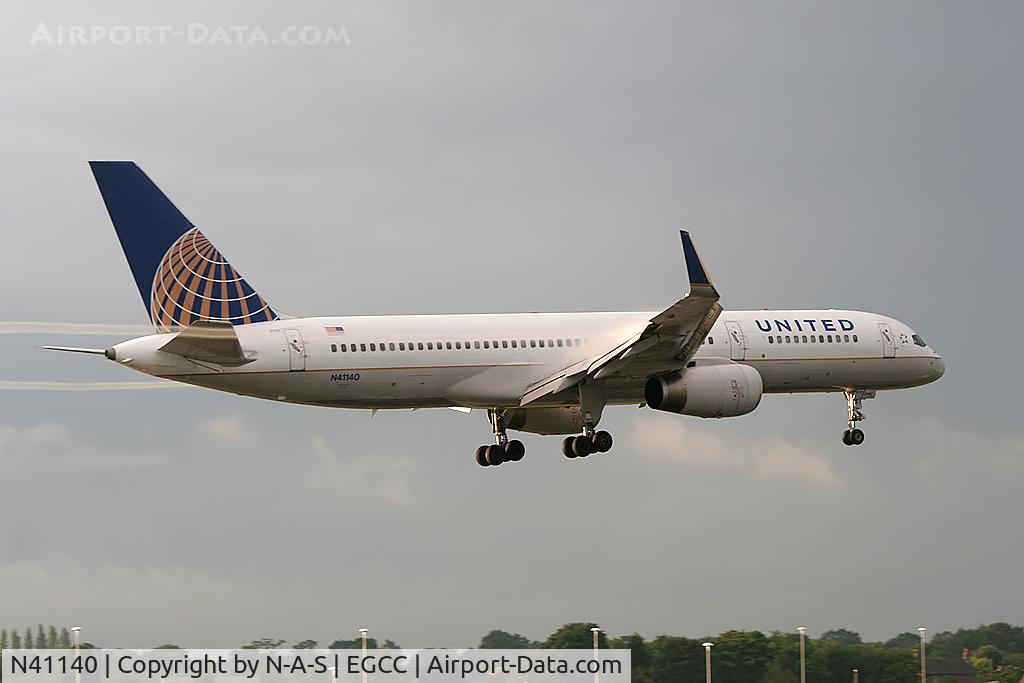 N41140, 2000 Boeing 757-224 C/N 30353, Arriving 23R