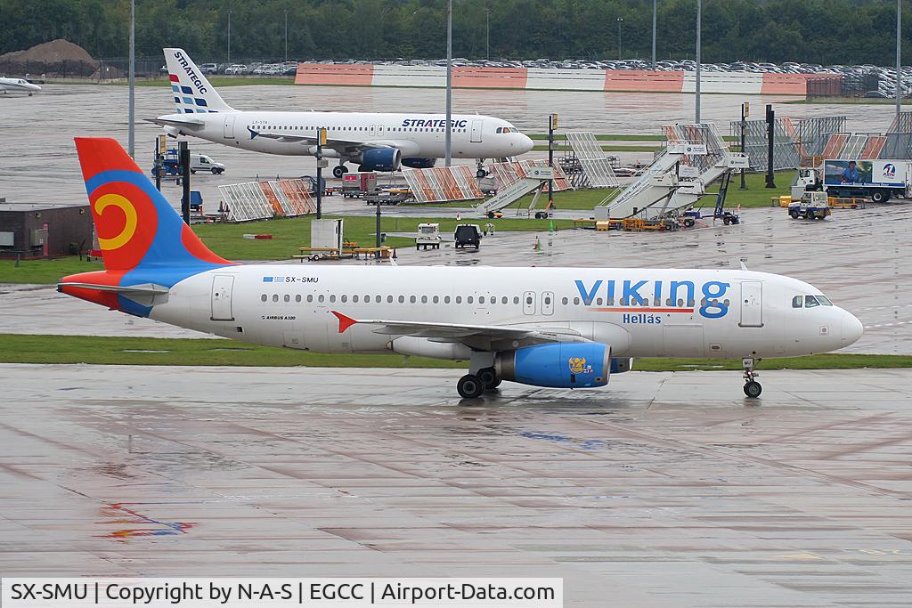 SX-SMU, 1993 Airbus A320-231 C/N 414, Just arrived