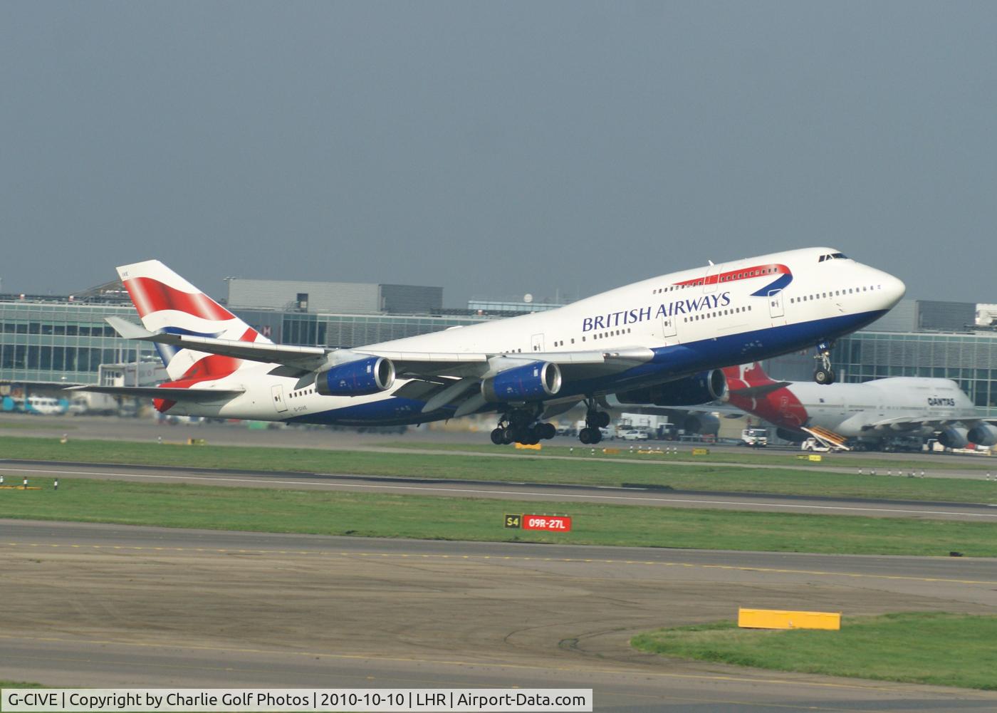 G-CIVE, 1994 Boeing 747-436 C/N 27350, London-Heathrow, October 10, 2010