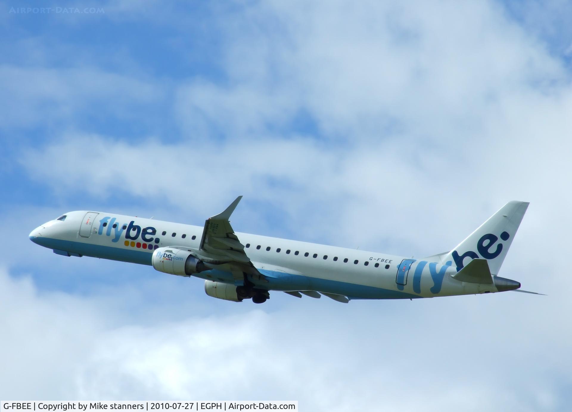 G-FBEE, 2007 Embraer 195LR (ERJ-190-200LR) C/N 19000093, 