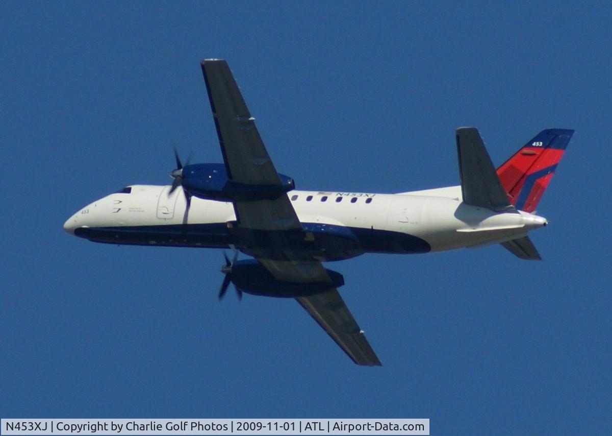 N453XJ, 1998 Saab 340B C/N 340B-453, Atlanta, USA November 1, 2009