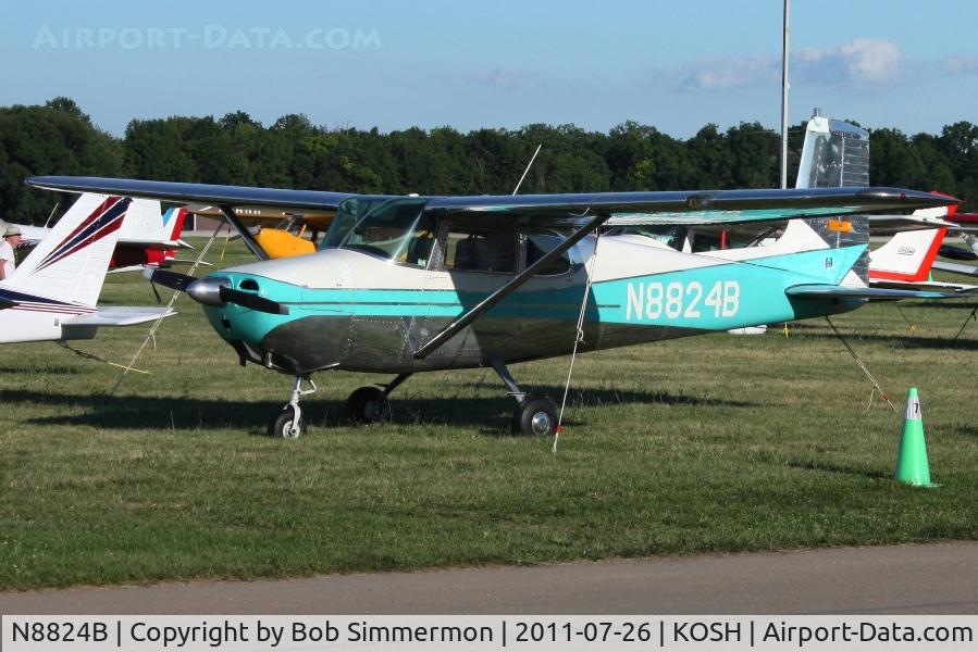 N8824B, 1957 Cessna 172 C/N 36524, Airventure 2011.