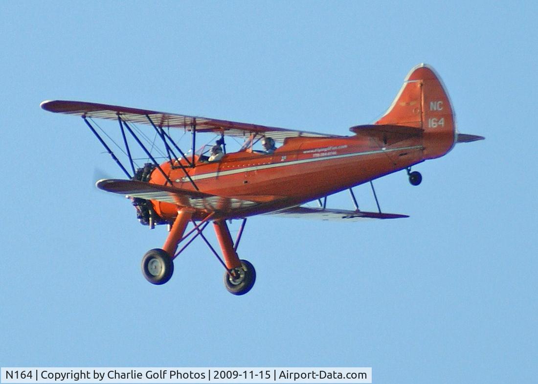 N164, 1940 Waco UPF-7 C/N 5583, Kennesaw, Georgia, USA
