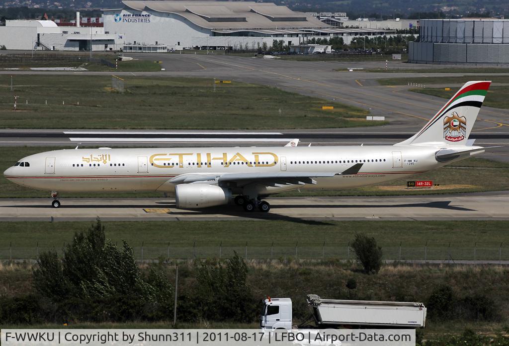 F-WWKU, 2011 Airbus A330-343 C/N 1245, C/n 1245 - To be A6-AFF