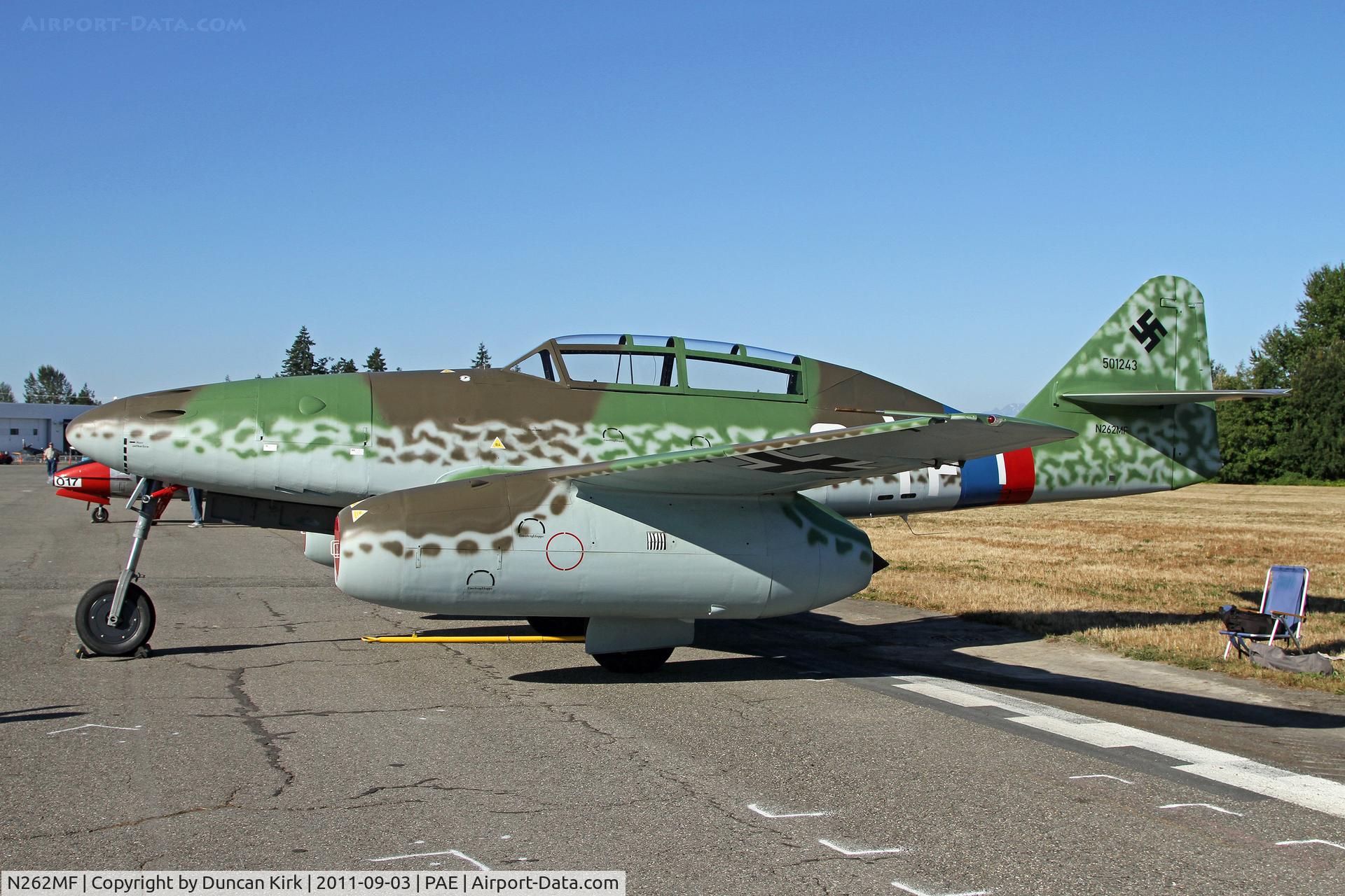 N262MF, Messerschmitt Me-262A/B-1C Schwalbe Replica C/N 501243, In the Vintage Aircraft Day static and soon to be delivered to an owner in Virginia
