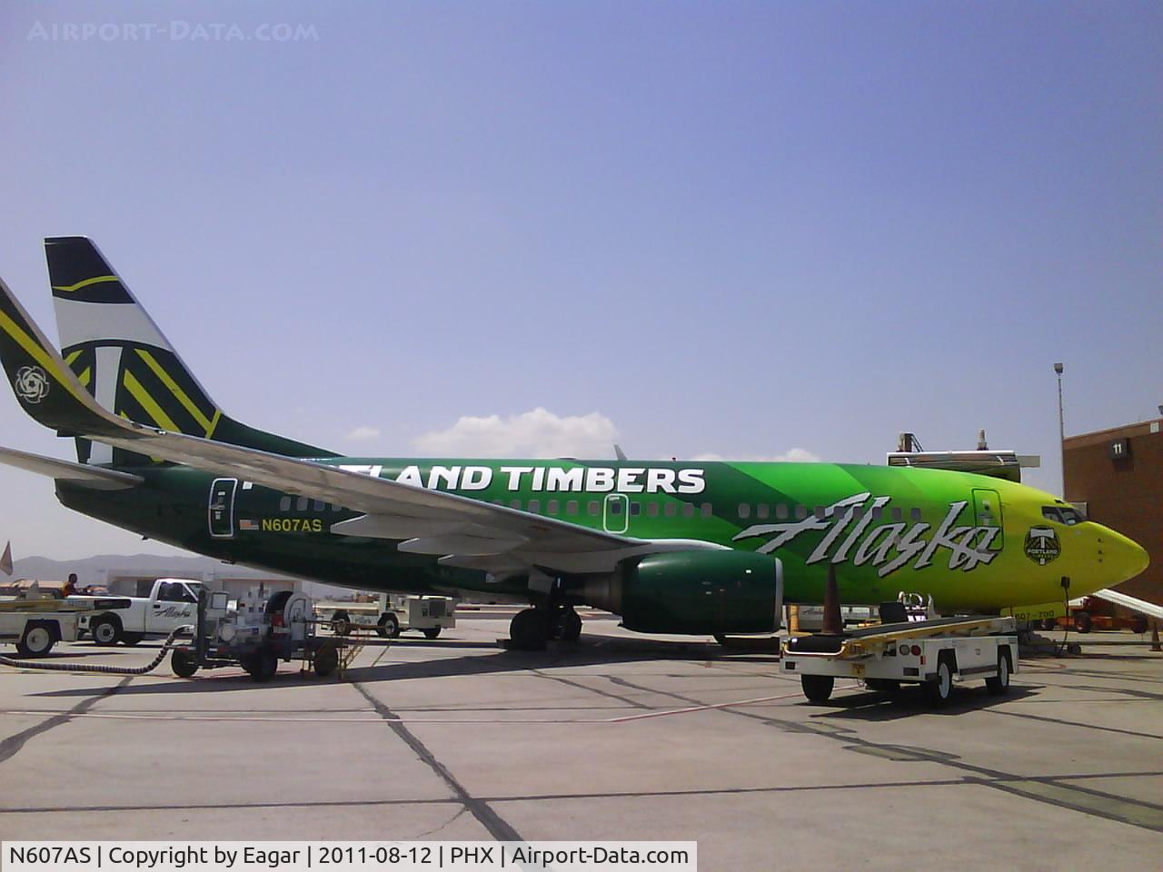 N607AS, 1999 Boeing 737-790 C/N 29751, Timbers