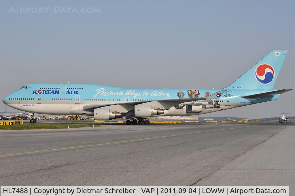 HL7488, Boeing 747-4B5 C/N 26394, Korean Air Boeing 747-400