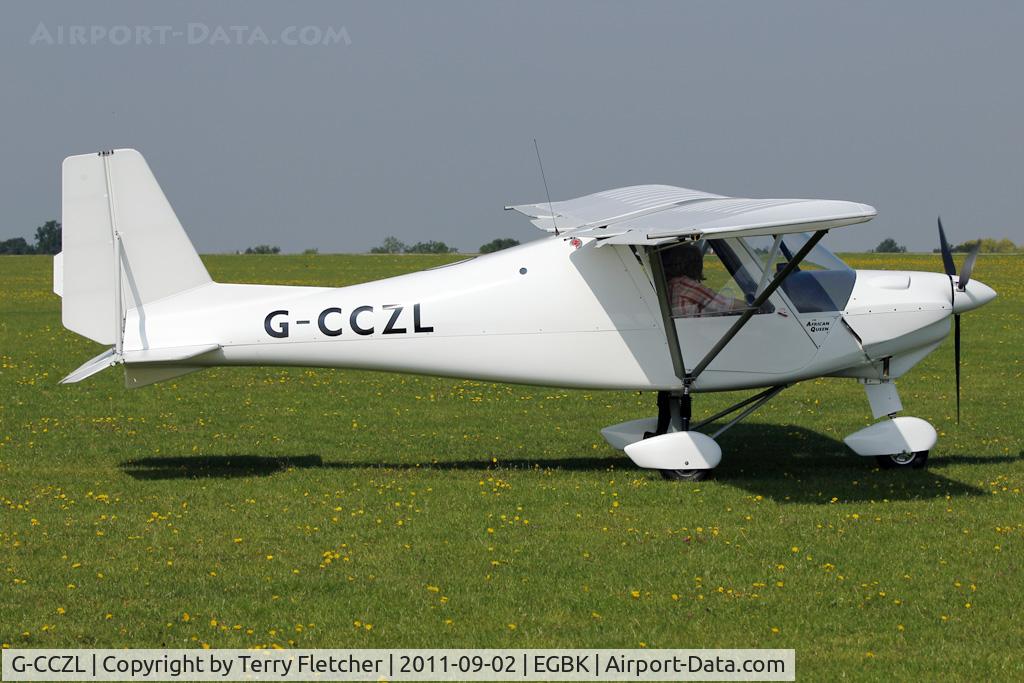 G-CCZL, 2004 Comco Ikarus C42 FB80 C/N 0410-6620, at 2011 LAA Rally