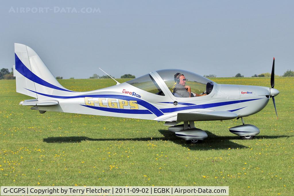 G-CGPS, 2010 Aerotechnik EV-97 Eurostar SL C/N LAA 315B-14987, At 2011 LAA Rally