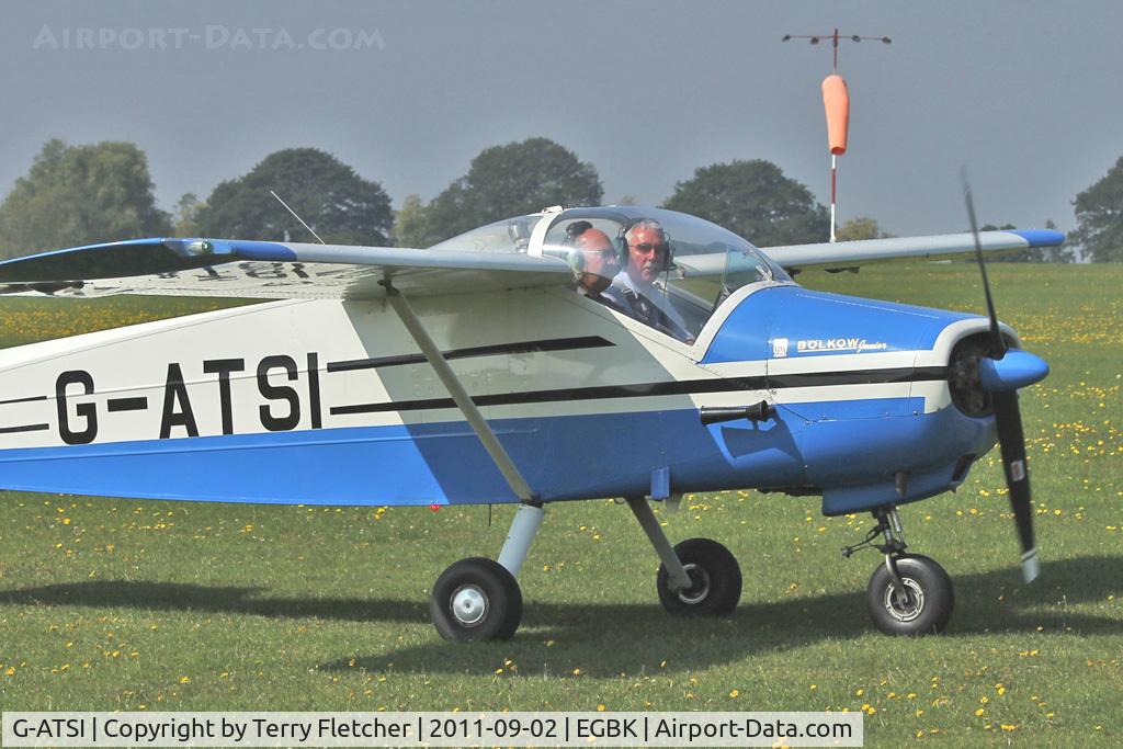G-ATSI, 1966 Bolkow Bo-208C Junior C/N 605, At 2011 LAA Rally