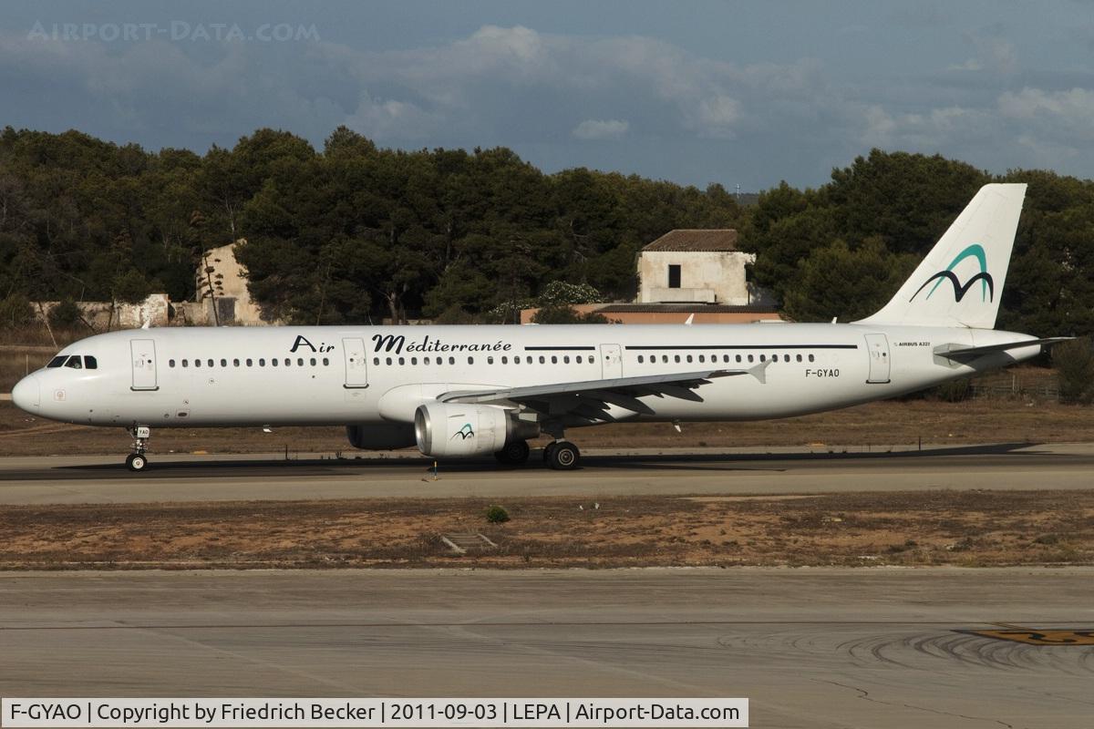 F-GYAO, 1997 Airbus A321-112 C/N 642, taxying to the active