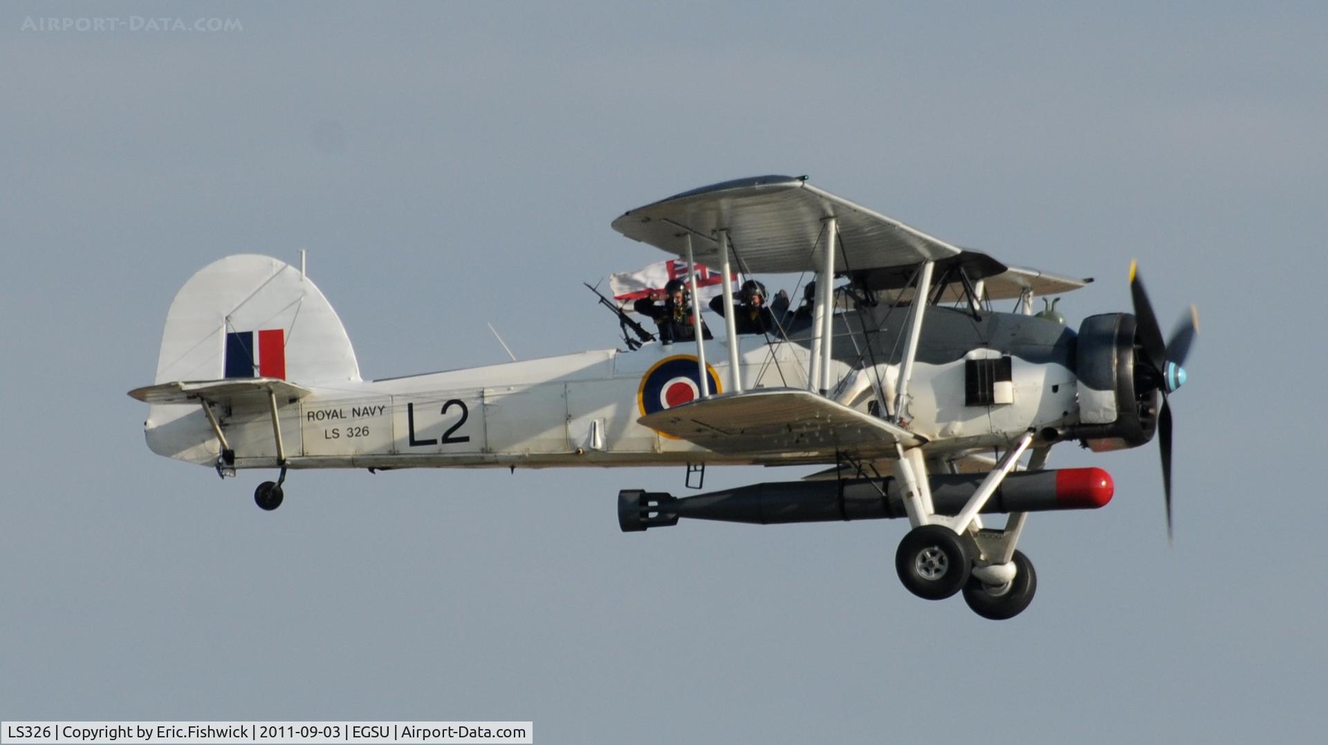 LS326, 1943 Fairey Swordfish Mk.II C/N Not found LS326, 43. LS326 at The Duxford Air Show, September 2011
