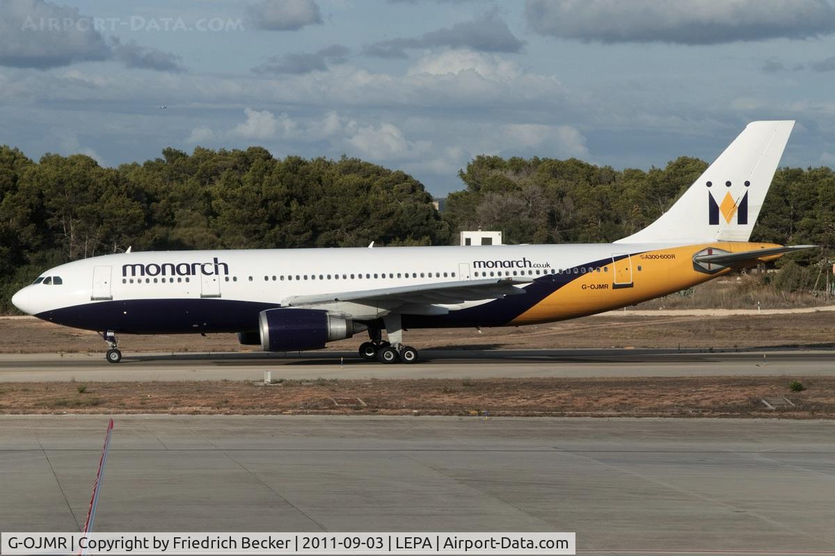 G-OJMR, 1991 Airbus A300B4-605R C/N 605, taxying to the gate