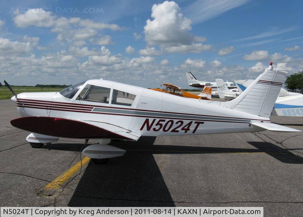 N5024T, 1972 Piper PA-28-140 C/N 28-7225320, Piper PA-28-140 Cherokeeon the line.