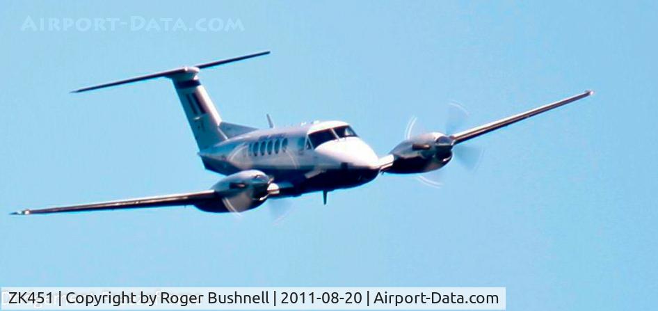 ZK451, 2003 Raytheon B200 King Air C/N BB-1830, Bournemouth Airshow