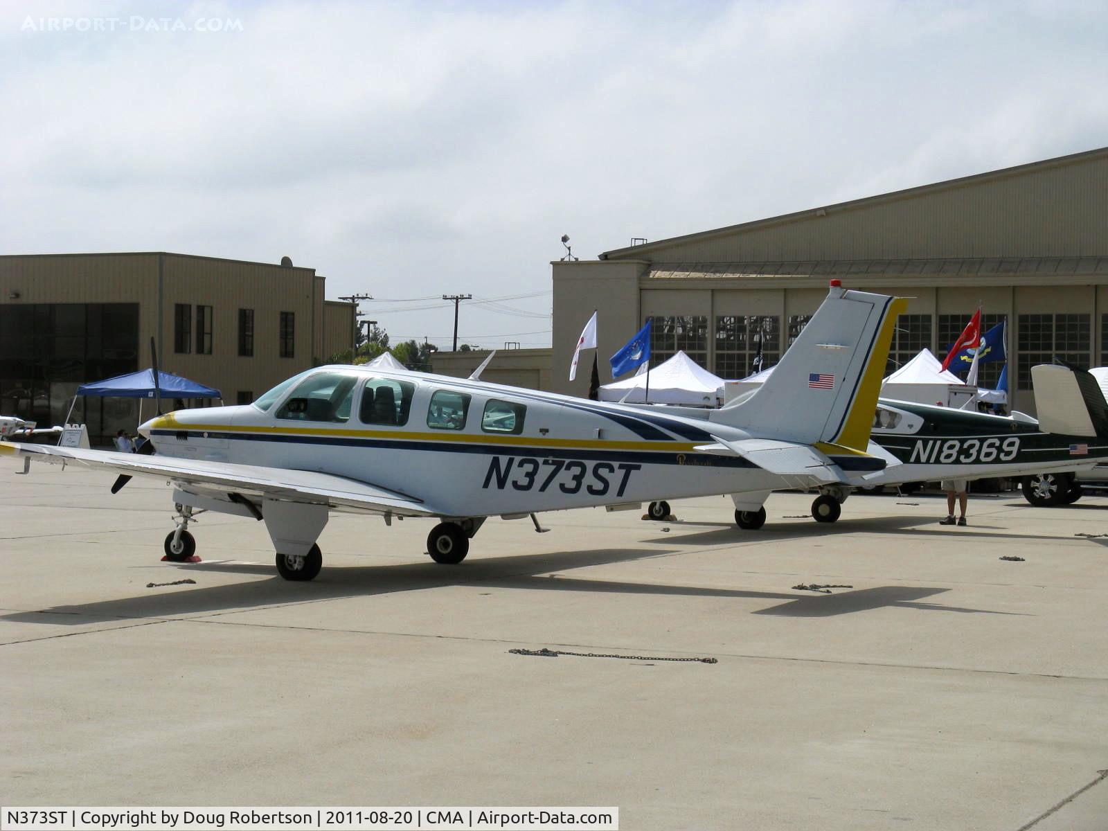 N373ST, 1982 Beech B36TC Bonanza C/N EA-308, 1982 Beech B36TC TURBO BONANZA, Continental TSIO-520-UB 300 Hp, Experimental class