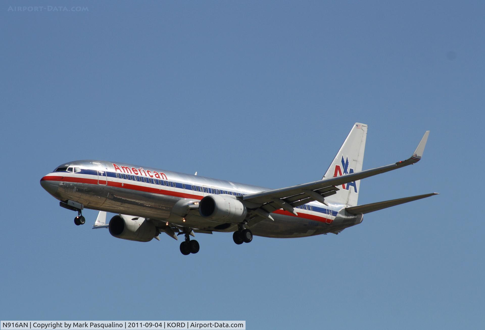 N916AN, 1999 Boeing 737-823 C/N 29517, Boeing 737-800