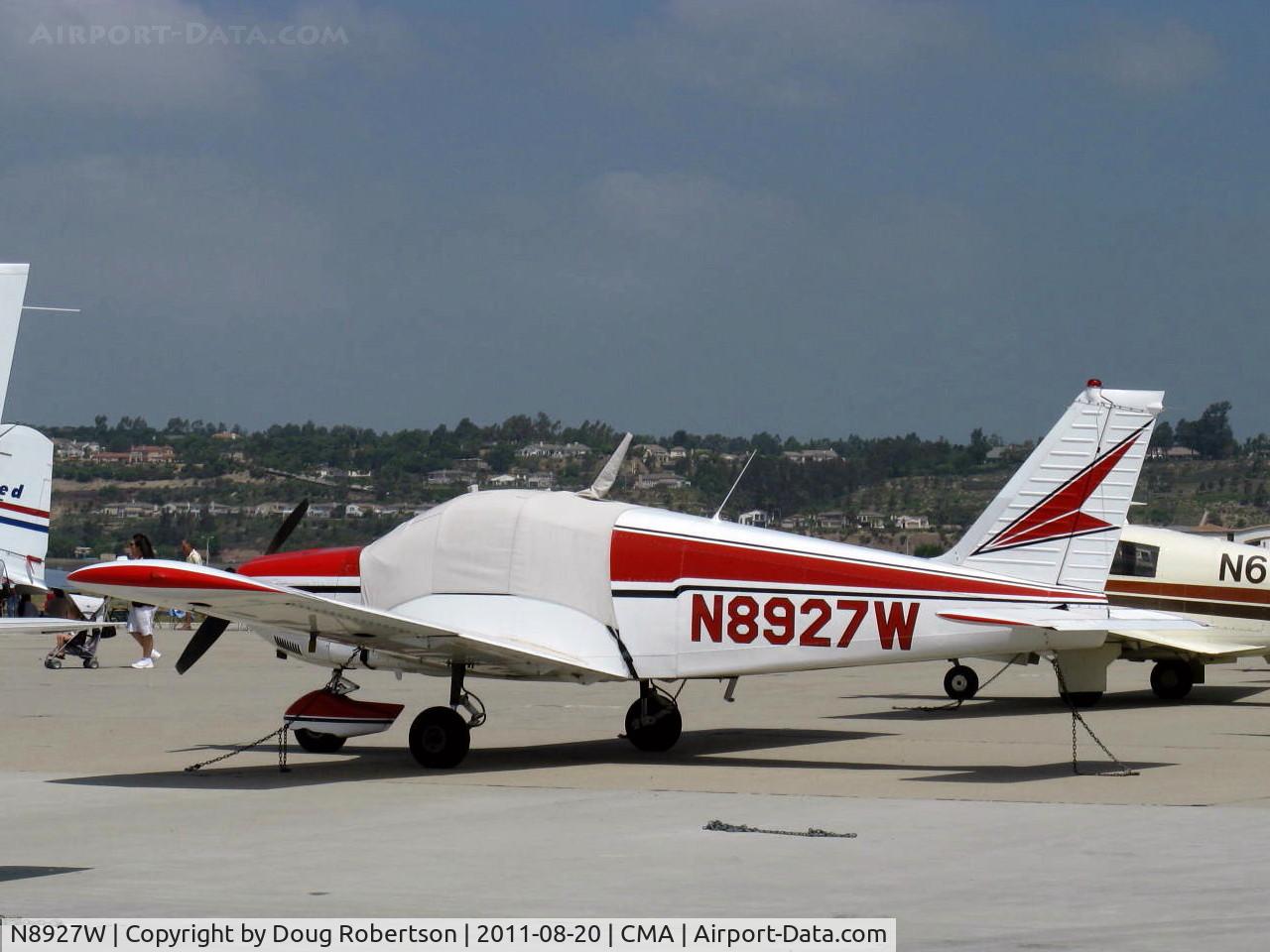 N8927W, 1964 Piper PA-28-235 C/N 28-10492, 1964 Piper PA-28-235 CHEROKEE, Lycoming O-540-B4B5 235 Hp