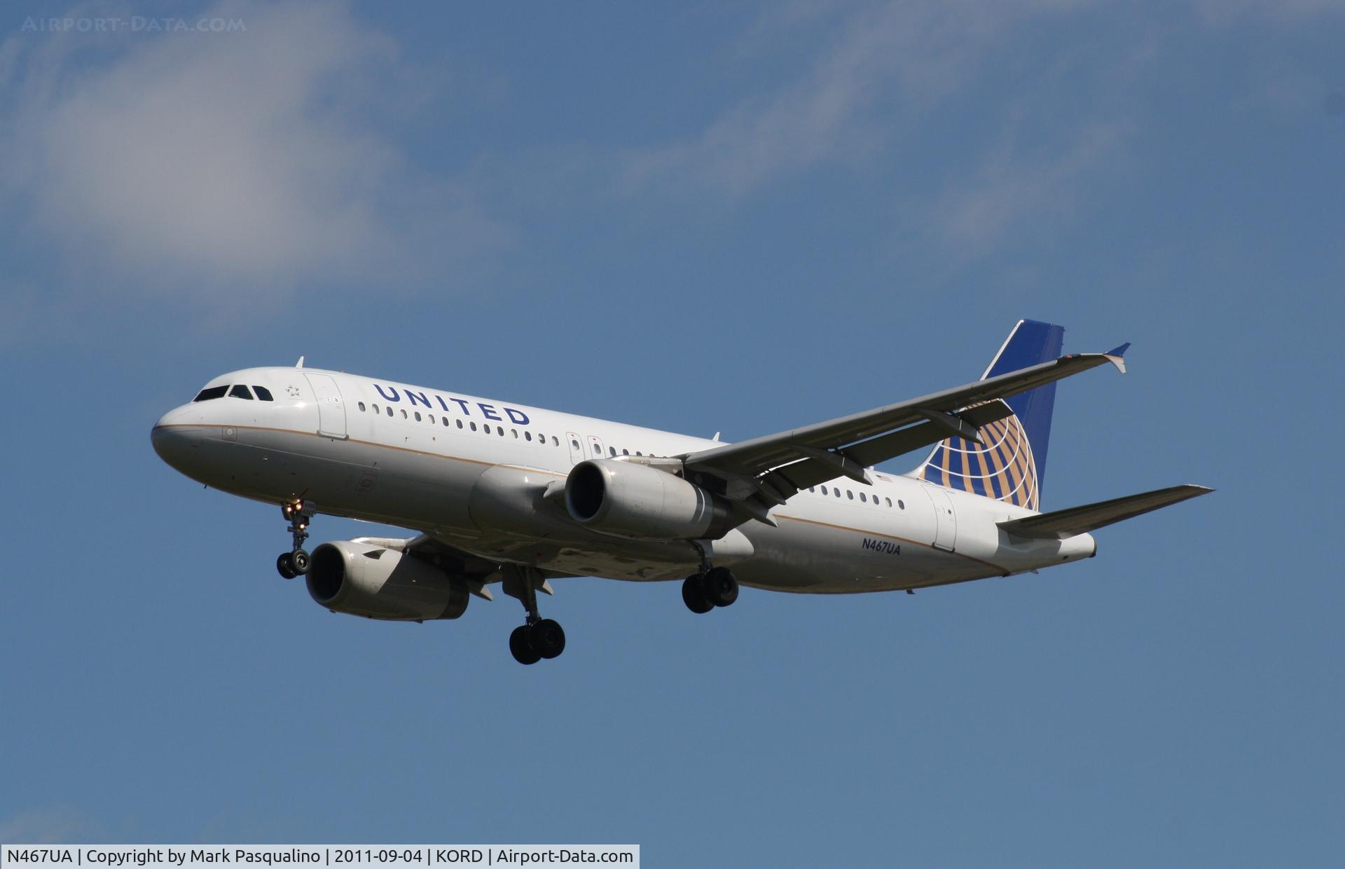 N467UA, 2000 Airbus A320-232 C/N 1359, Airbus A320