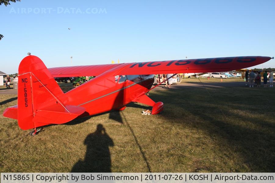 N15865, 1936 Rearwin 6000 C/N 302, On display at Airventure 2011.