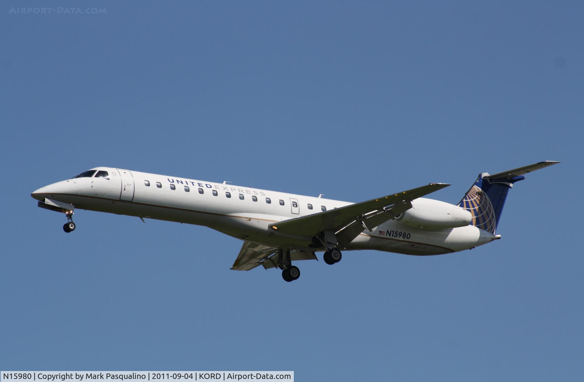 N15980, 1999 Embraer ERJ-145LR (EMB-145LR) C/N 145202, EMB-145LR