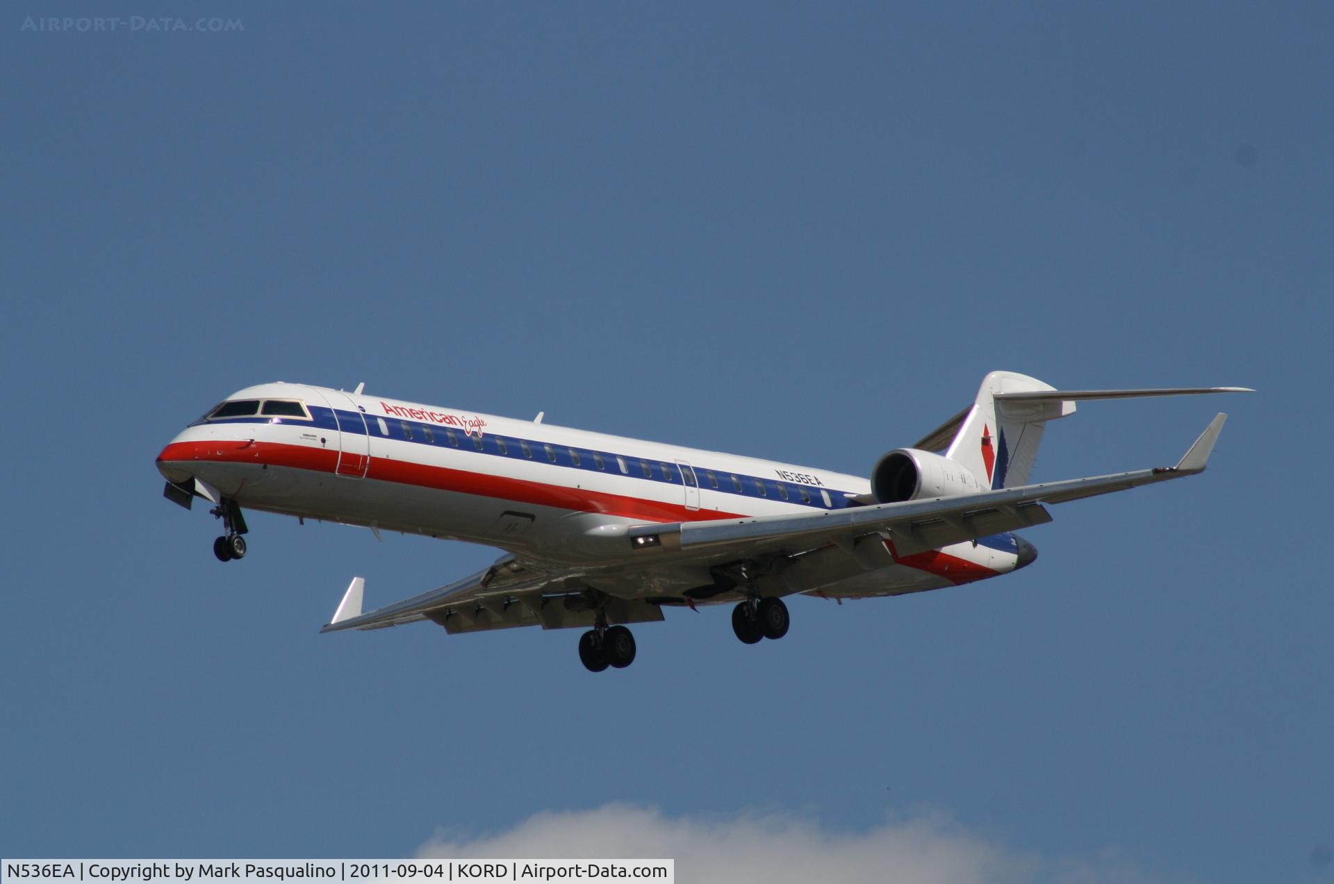 N536EA, Bombardier CRJ-702 (CL-600-2C10) Regional Jet C/N 10315, CL-600-2C10