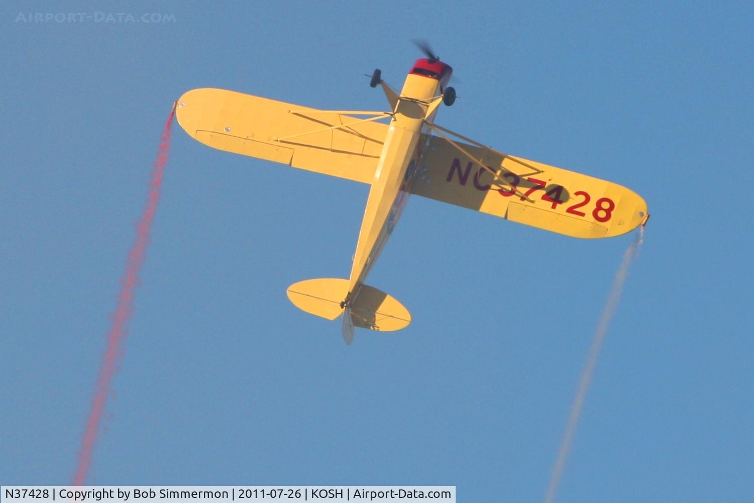N37428, 1942 Interstate S-1A Cadet C/N 273, Performing at Airventure 2011.