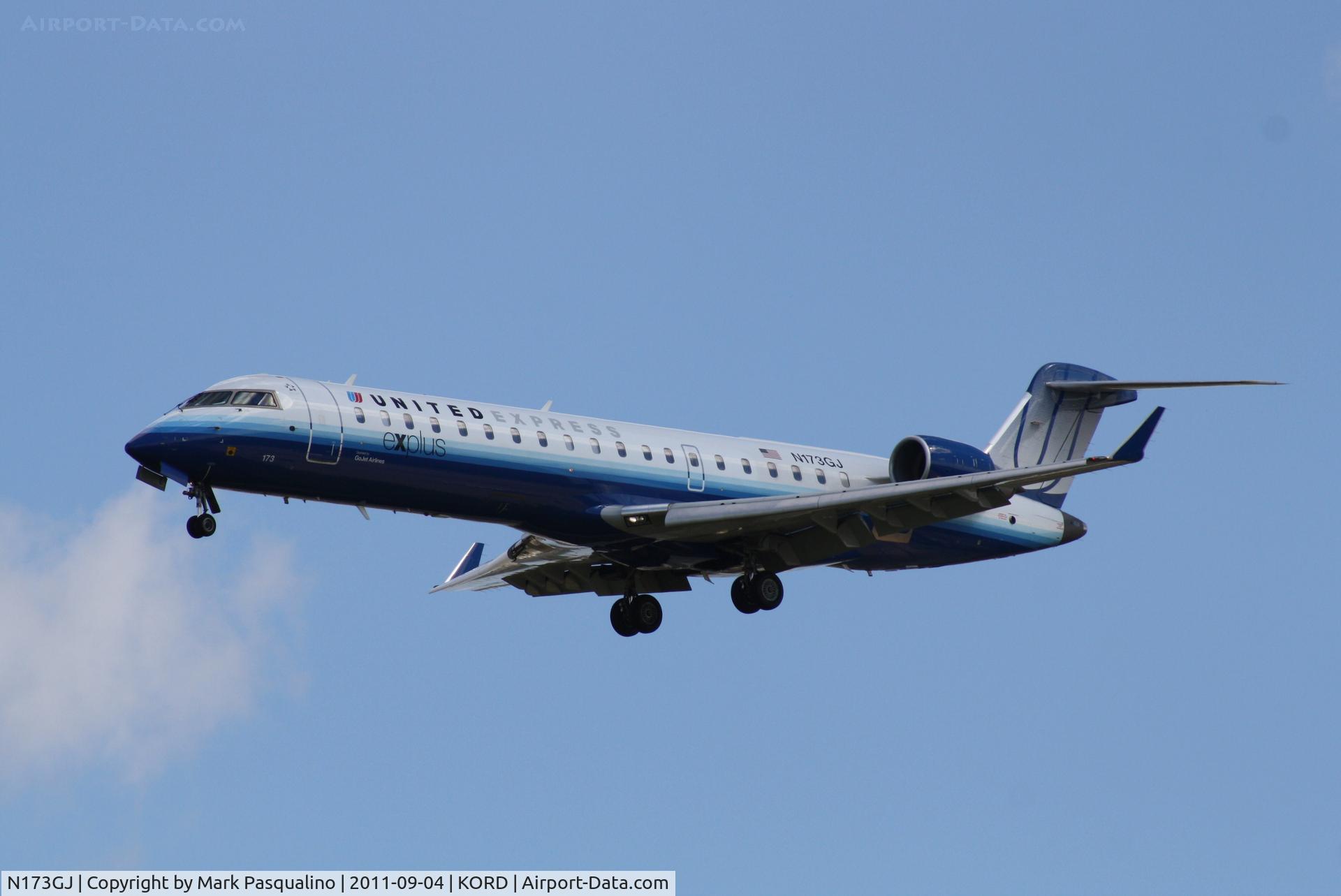 N173GJ, Bombardier CRJ-702 (CL-600-2C10) Regional Jet C/N 10287, CL-600-2C10