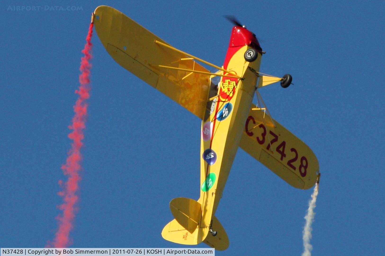 N37428, 1942 Interstate S-1A Cadet C/N 273, Performing at Airventure 2011.