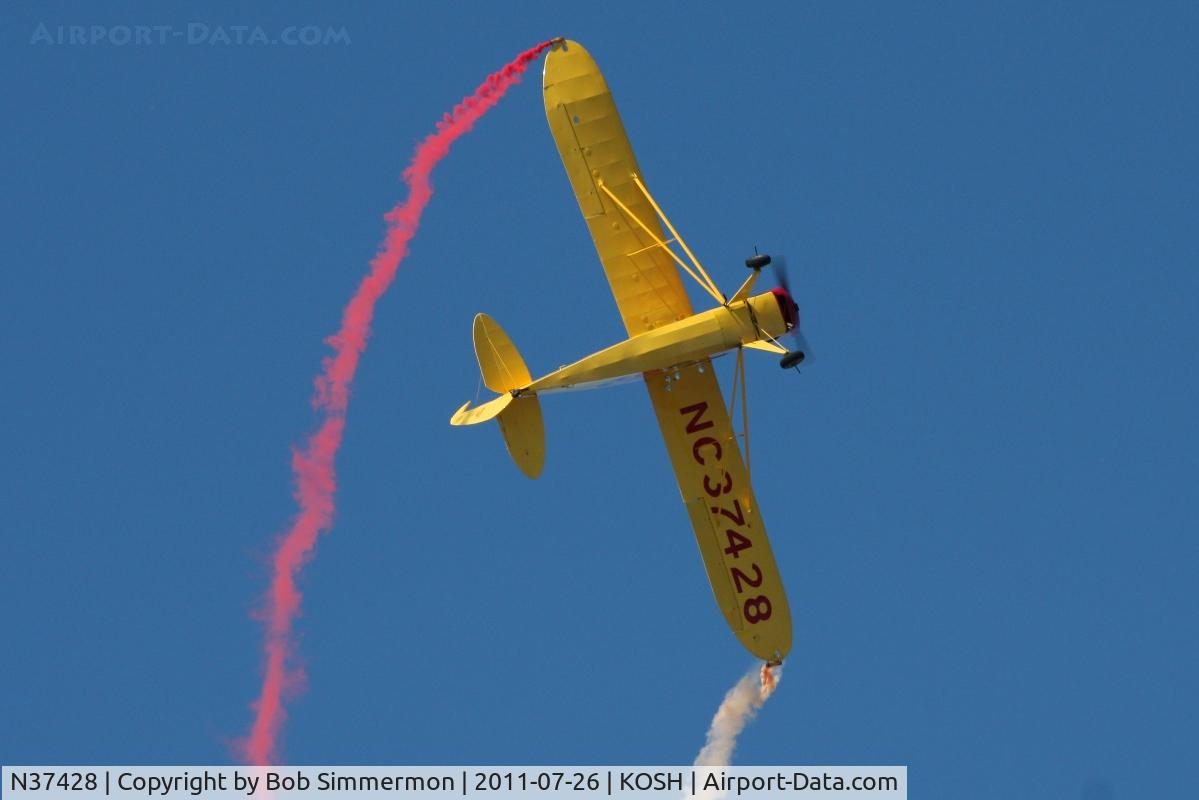 N37428, 1942 Interstate S-1A Cadet C/N 273, Performing at Airventure 2011.