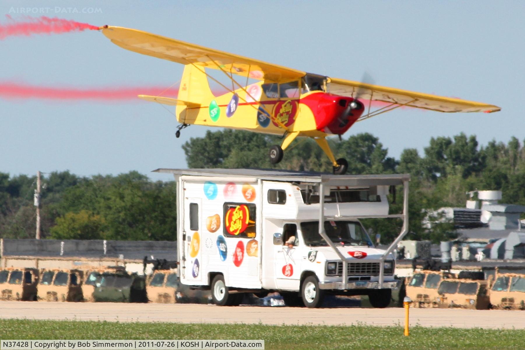N37428, 1942 Interstate S-1A Cadet C/N 273, Performing at Airventure 2011.