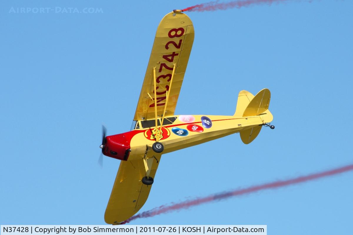 N37428, 1942 Interstate S-1A Cadet C/N 273, Performing at Airventure 2011.