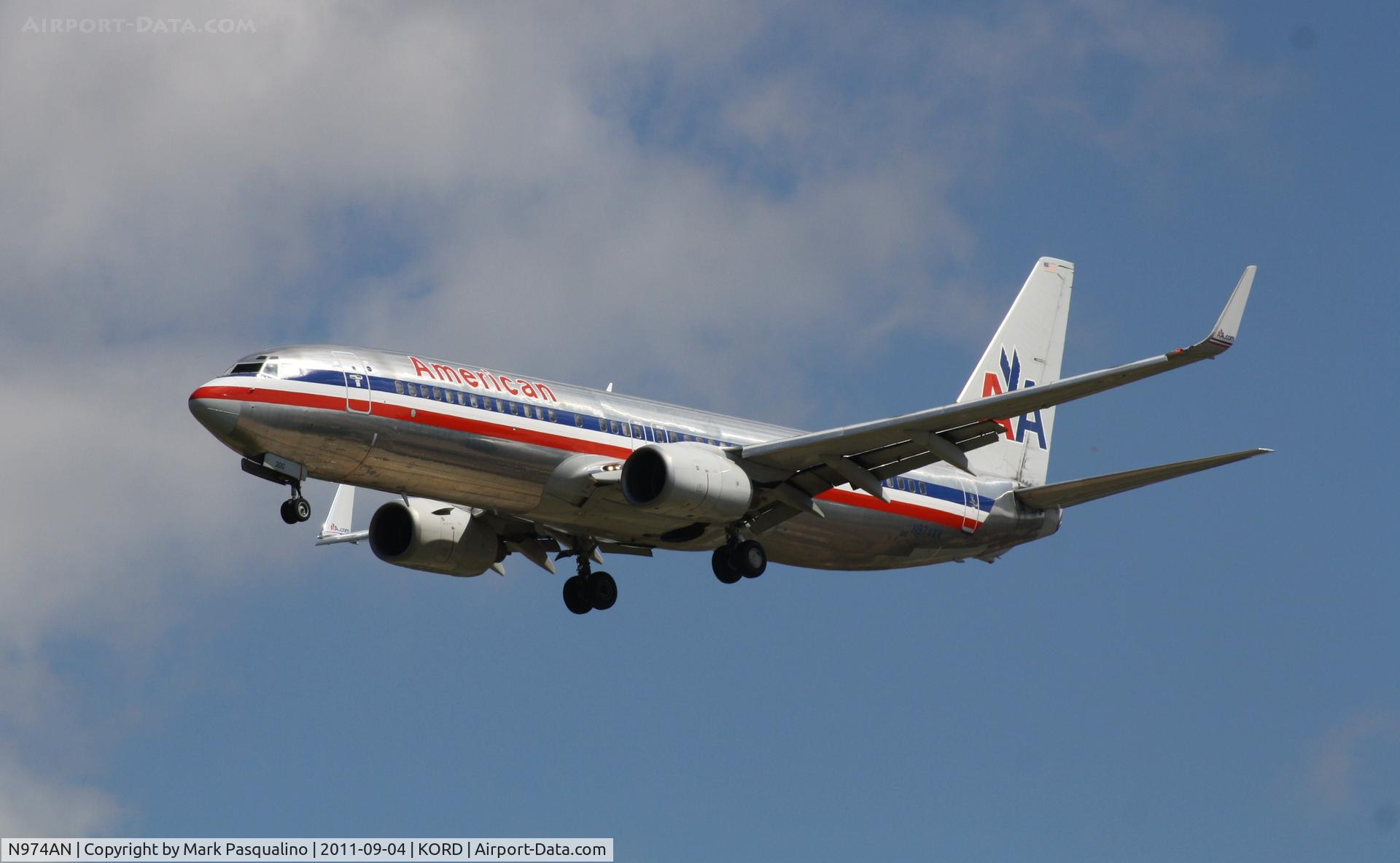N974AN, 2001 Boeing 737-823 C/N 30098, Boeing 737-800