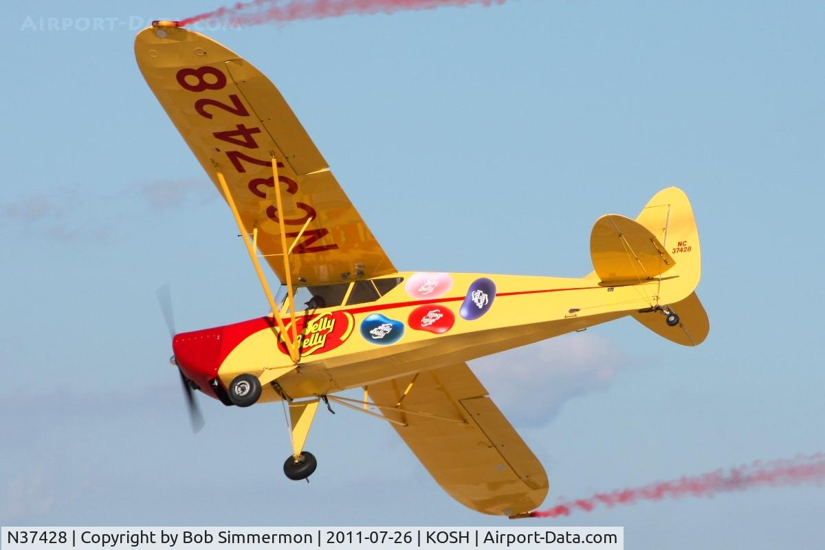 N37428, 1942 Interstate S-1A Cadet C/N 273, Performing at Airventure 2011.