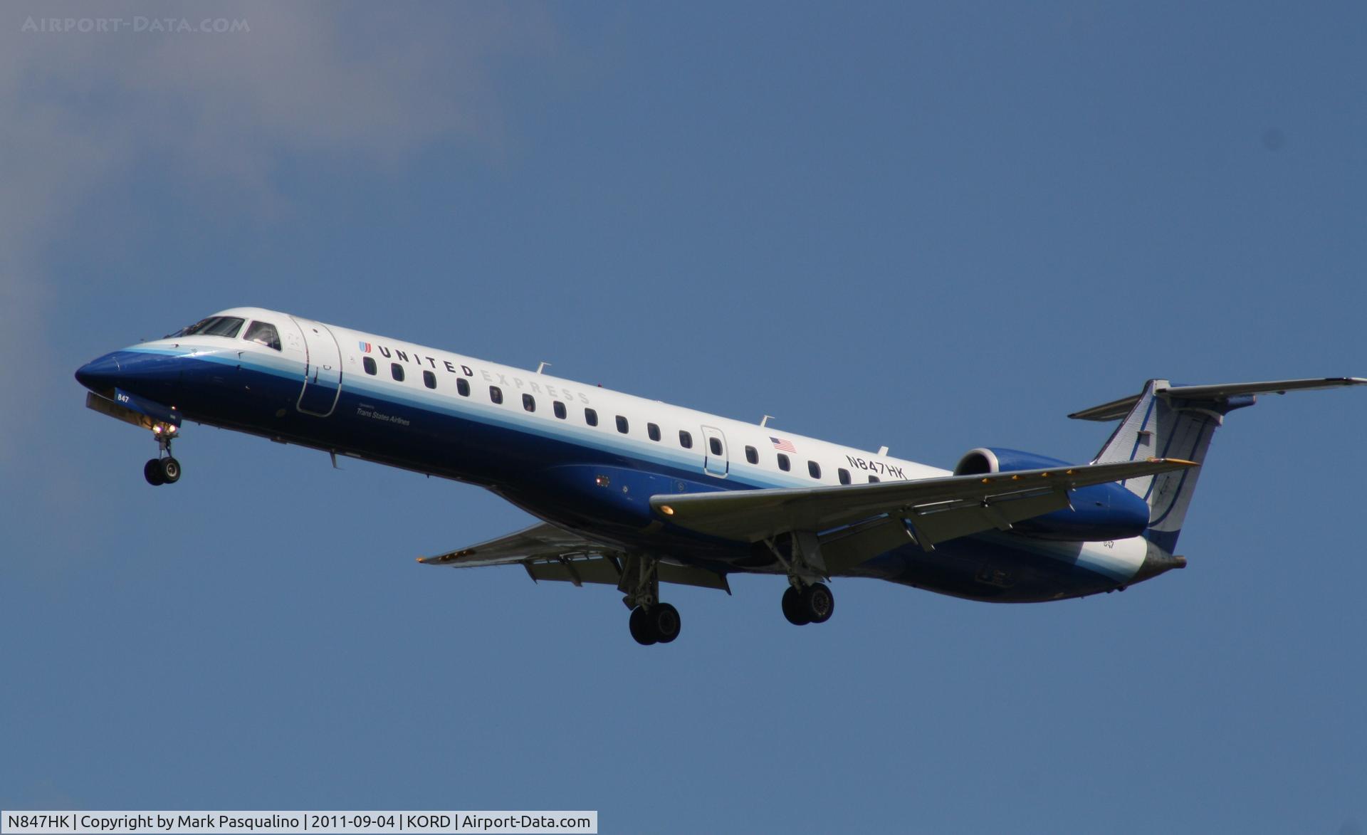 N847HK, 2004 Embraer ERJ-145LR (EMB-145LR) C/N 14500857, EMB-145LR
