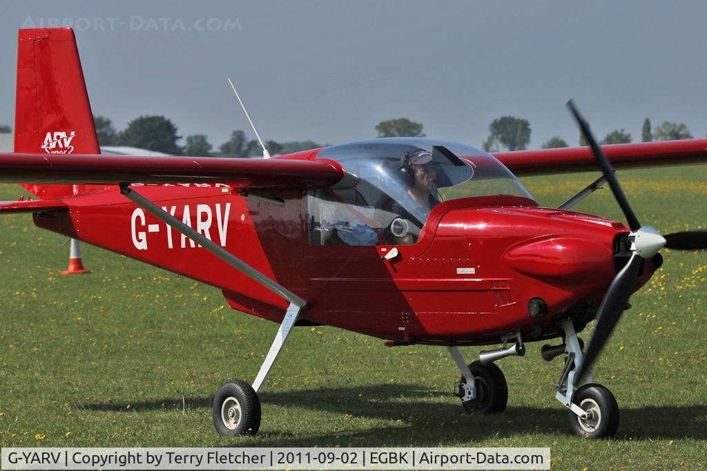 G-YARV, 1988 AVR Super 2 C/N PFA 152-11127, At 2011 LAA Rally