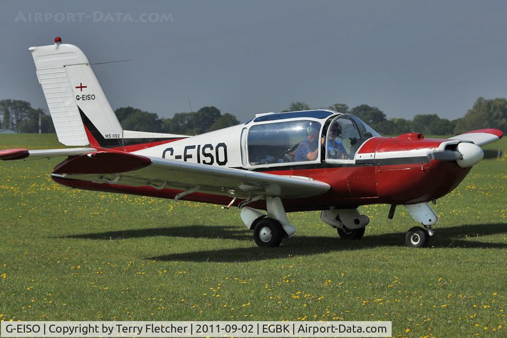 G-EISO, 1966 Morane-Saulnier MS-892A Rallye Commodore 150 C/N 10563, At 2011 LAA Rally