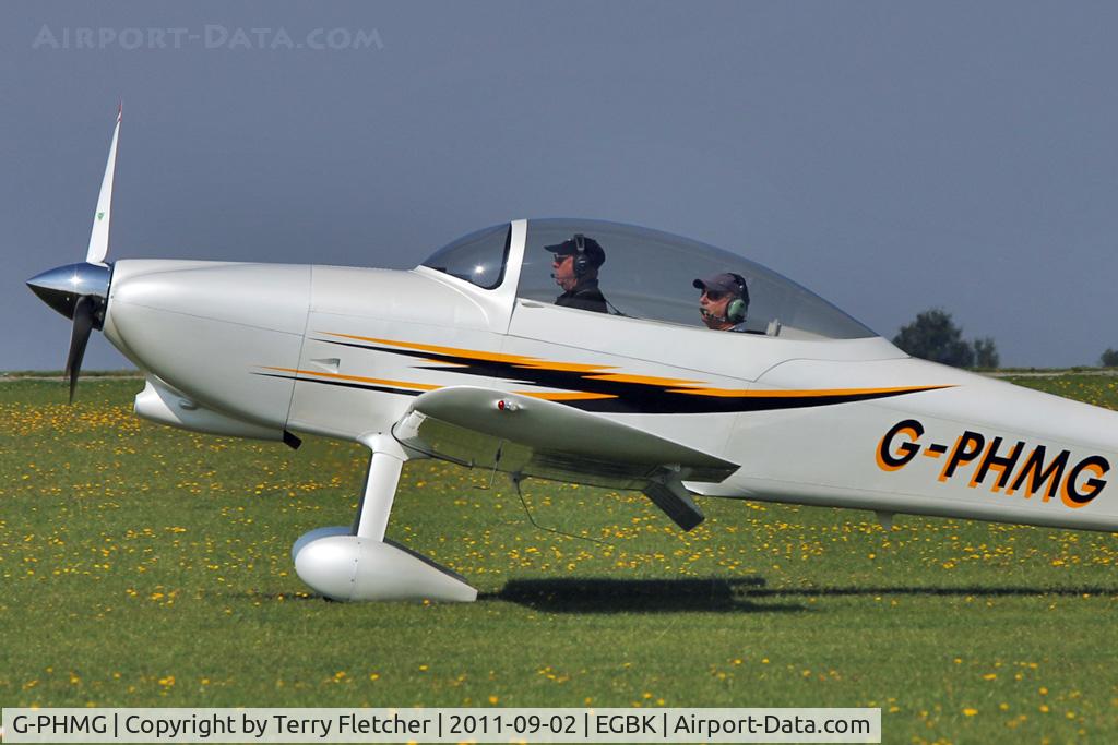 G-PHMG, 2007 Vans RV-8 C/N PFA 303-13639, At 2011 LAA Rally