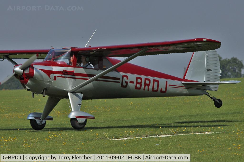 G-BRDJ, 1946 Luscombe 8F Silvaire C/N 3411, At 2011 LAA Rally