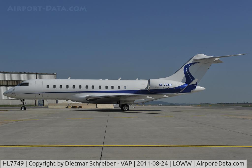 HL7749, 2005 Bombardier BD-700-1A10 Global Express XRS C/N 9184, Globalexpress