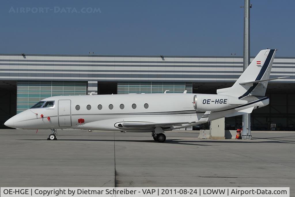OE-HGE, 2010 Gulfstream Aerospace G200 C/N 240, Gulfstream 200