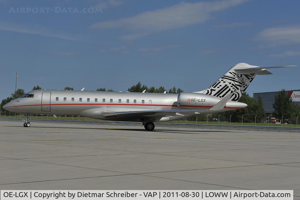 OE-LGX, 2008 Bombardier BD-700-1A10 Global Express C/N 9323, Globalexpress 5000