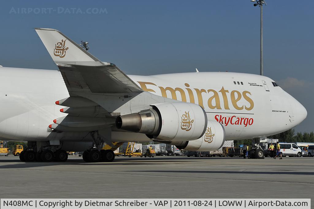 N408MC, 1998 Boeing 747-47UF C/N 29261, Emirates Boeing 747-400