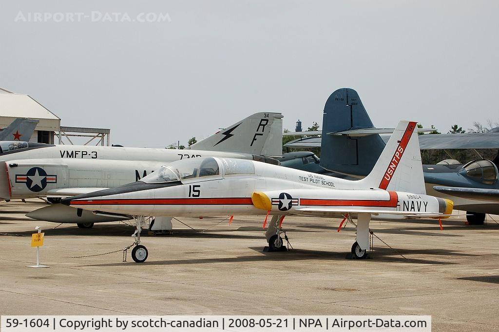 59-1604, 1959 Northrop T-38A-20-NO Talon C/N N.5117, 1959 Northrop T-38A-20-NO Talon at the National Naval Aviation Museum, Pensacola, FL
