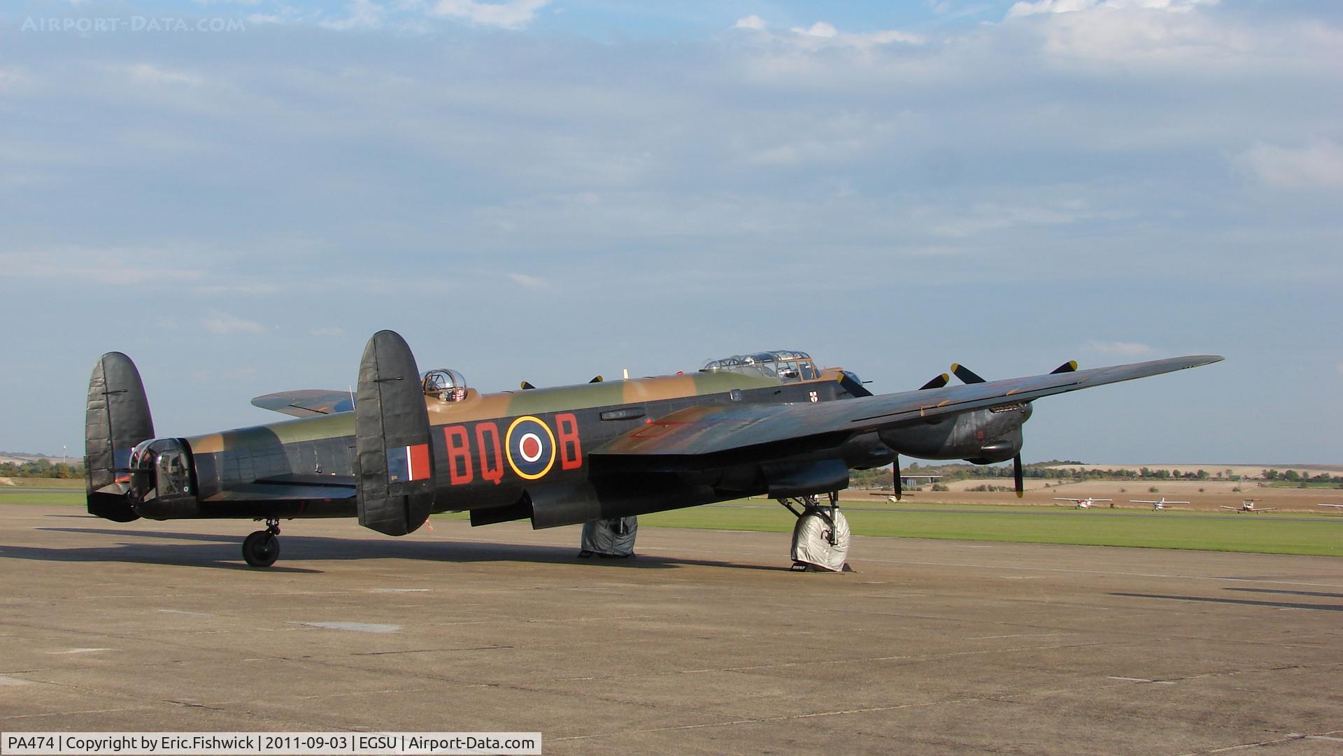 PA474, 1945 Avro 683 Lancaster B1 C/N VACH0052/D2973, 2. PA 474 at The Duxford Air Show, September 2011