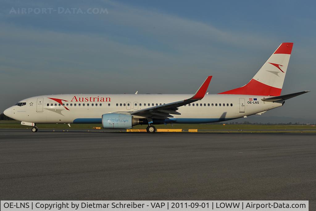 OE-LNS, 2005 Boeing 737-8Z9 C/N 34262, Austrian 737-800