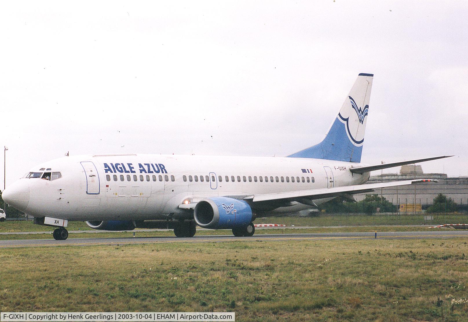F-GIXH, 1987 Boeing 737-353 C/N 23788, Aigle Azur