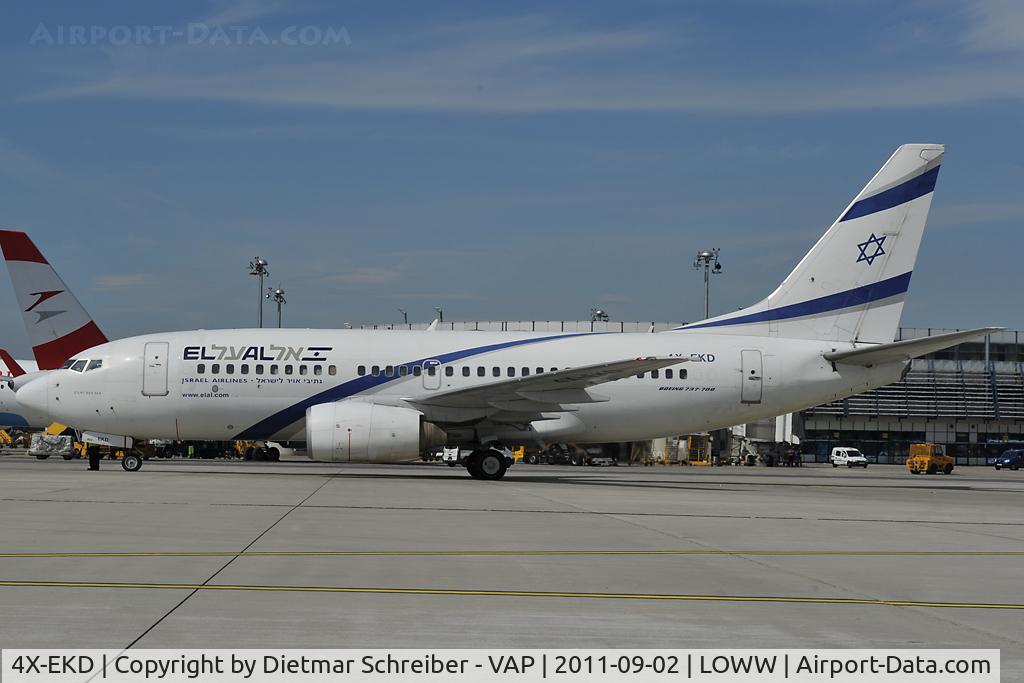 4X-EKD, 1999 Boeing 737-758 C/N 29960, El Al Boeing 737-700