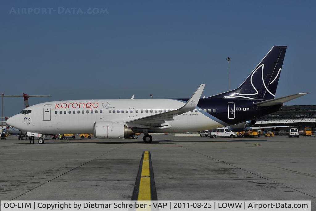 OO-LTM, 1991 Boeing 737-3M8 C/N 25070, Korongo Boeing 737-300